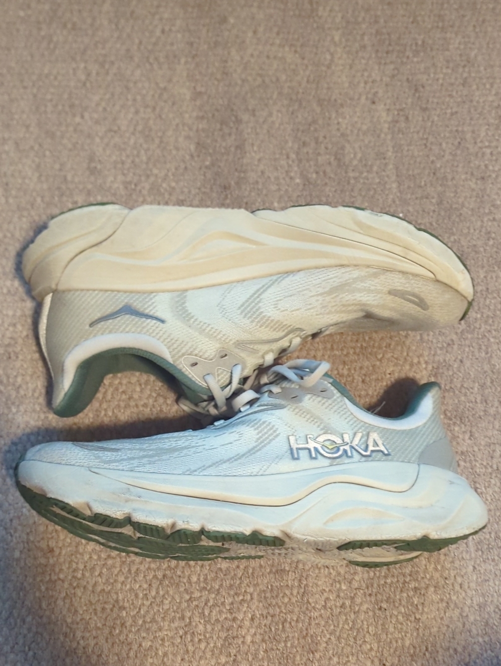 Mens Hoka Arahi 8 Teal/Green Size 9.5 - Picture 2 of 8